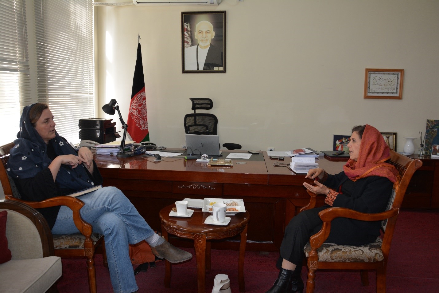 معین امور پناهندگان وزارت 