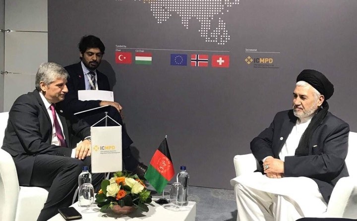 وزیر امور مهاجرین با ریس موسسه ICMPD در ویانا دیدار نمود