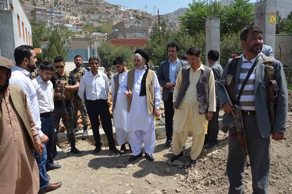 وزیر امور مهاجرین و عودت کنندگان از جریان کار تعمیراتی وزارت، نظارت کرده و مشکلات را بررسی نمود