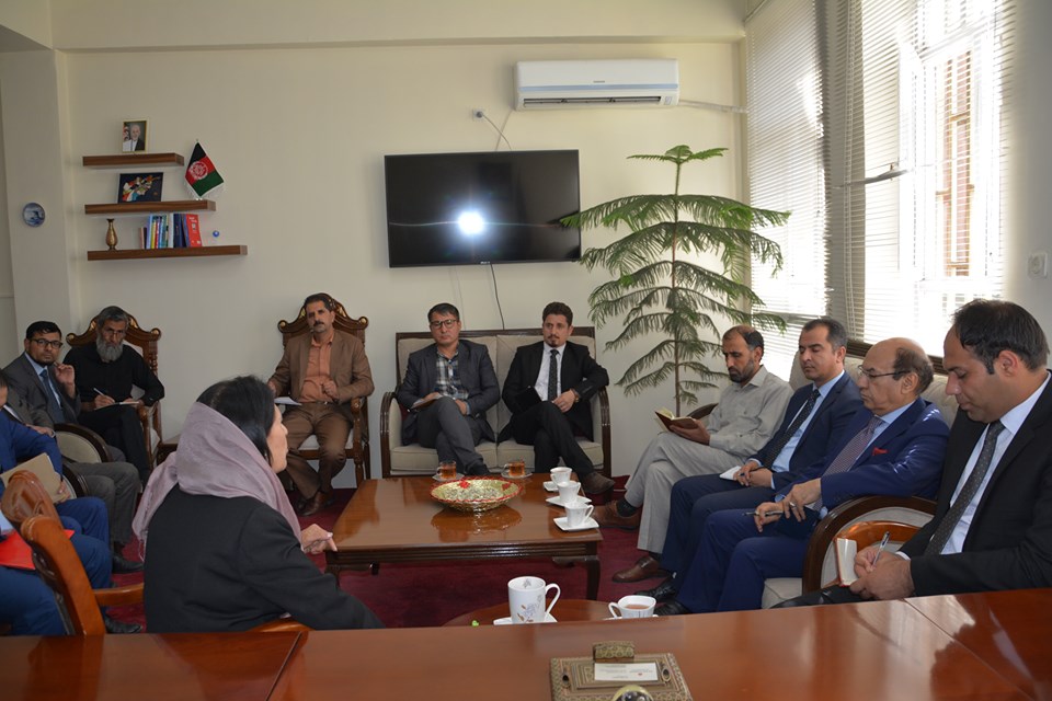 جلسه کمیته اتباع، مرزی و مبارزه علیه مواد مخدر در وزارت امور مهاجرین دایر گردید