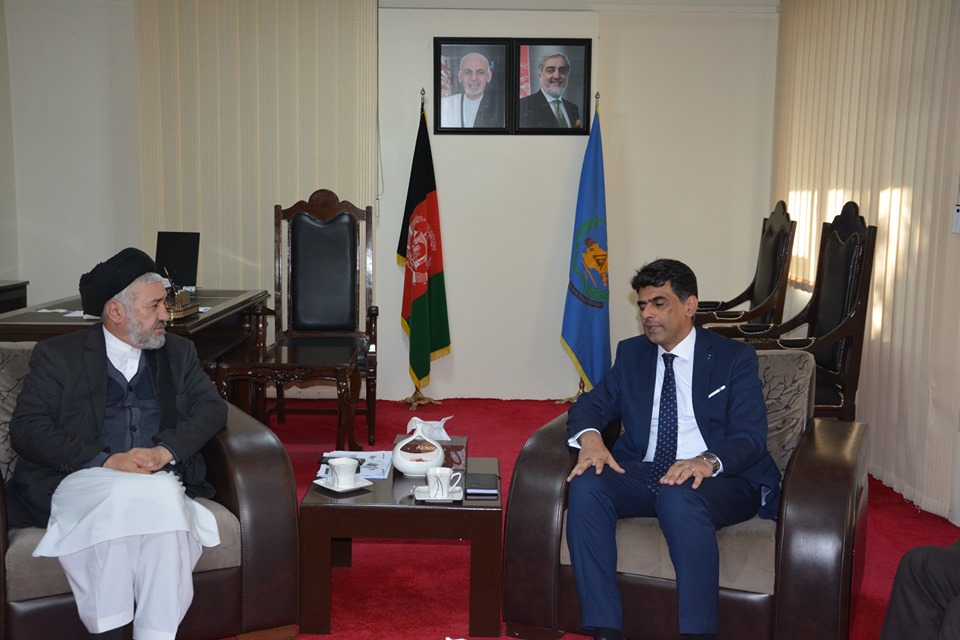 سفیر افغانستان در یونان از بهبود وضعیت مهاجرین به وزیر امور مهاجرین معلومات داد