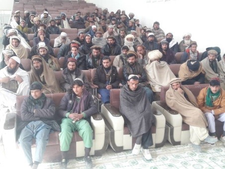 بیجاشده گان در پکتیکا از مساعدت نقدی مستفید شدند