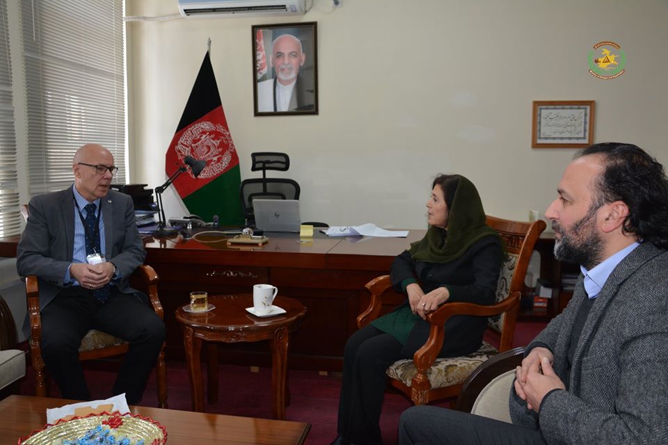 معین امور پناهندگان وزارت امور مهاجرین با مسئول بخش مهاجرت سفارت دانمارک دیدار کرد 