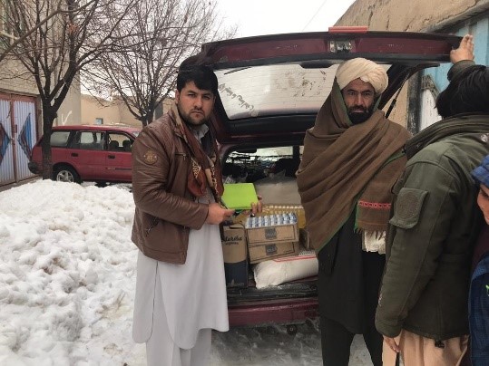 برای۸۰۷ تن عودت کننده وبیجاشده درلوگر وسایل کار توزیع شد