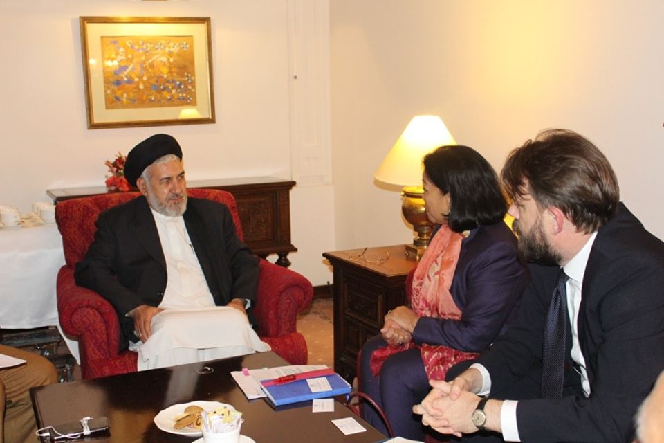 وزیر امور مهاجرین در اسلام آباد با رئیس منطقوی سازمان بین‌المللی مهاجرت دیدار کرد