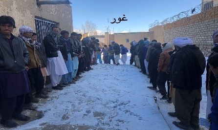 غور کې راستنېدونکو کورنيوسره نغدي مرسته وشوه