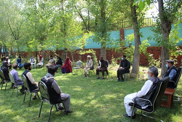 صدها خانواده درولایت میدان وردک مساعدت شدند