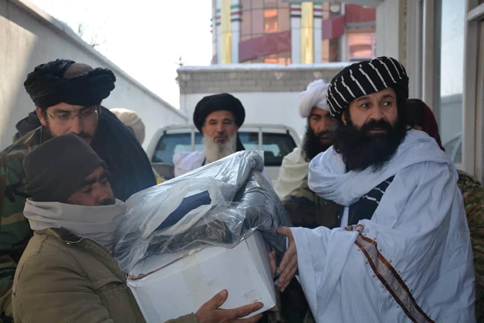 الحاج خليل الرحمن حقاني د يو پلاوي په مشرۍ لوګر ته سفر وکړه